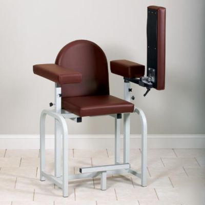 Clinton 6011 f lab x extra tall blood drawing chair