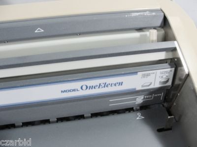 Gbc velobind oneeleven one eleven velo binding machine