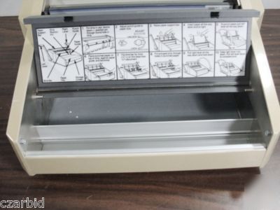 Gbc velobind oneeleven one eleven velo binding machine