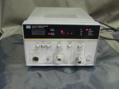 Hewlett packard 436A power meter w/opt 022