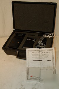 Laser precision am-3500 fiber optic meter, case, extras