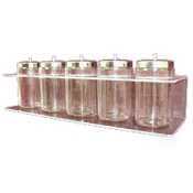 Mabis clear glass sundry jar - 1 each - glass
