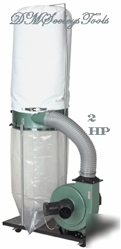 New dust collection system 2 hp large capicity 