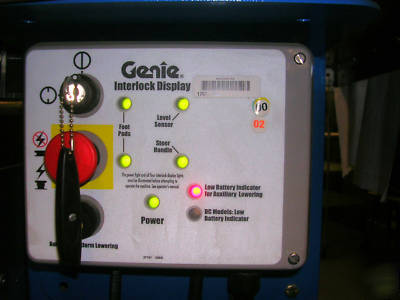 New genie cwp stock picker super series sp-125, battery