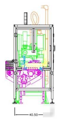 Racetrack robot loading system