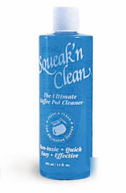 Squeak n clean, coffee pot cleaner, lot of 10