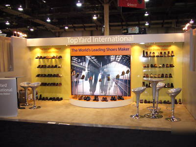 Trade show booth exhibit 10X20 or 10X30