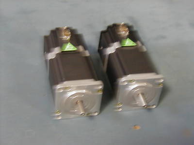 Two quicksilver silvermax servo 23 frame servo motors