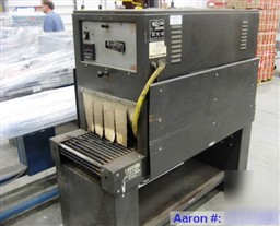 Used- eastey shrink tunnel, model ET1610-48, carbon ste