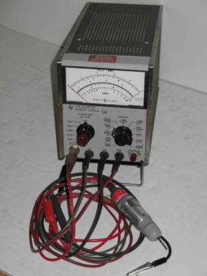  hp 410C vtvm, solid state vacuum tube voltmeter