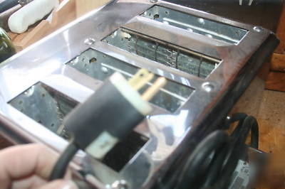 208 watt nice used toastmaster toaster restaurant 4 sli