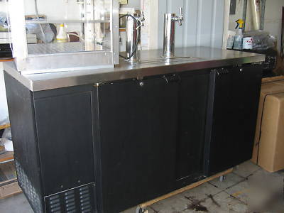  3 barrel keg cooler, draft beer. no 