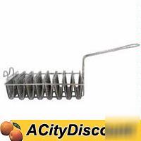6EA taco shell fry baskets w/ 8 molds fits 6