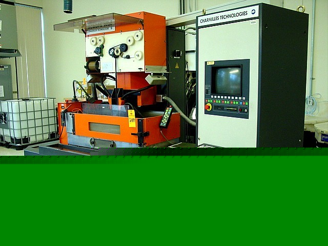 Charmilles robofil 2020 wire-type edm, submerged, awt,