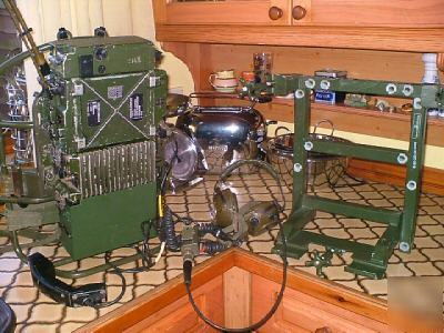 Clansman military PRC352 l/rover full clip in assembly