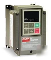 Dayton 1/4 hp ac drive 208-220 3-phase heavy inverter