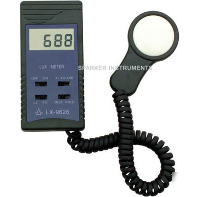 Digital light,lux meter(0-50000LUX, 0-5000FC),lux or fc