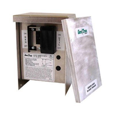 Gentran R300230 30 amp 2 circuit transfer switch 7500-w