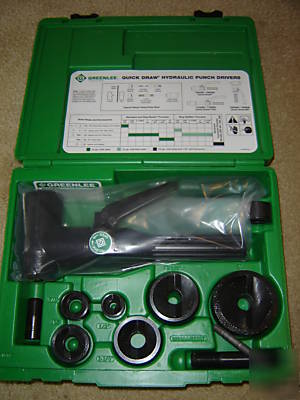 Greenlee 7906SB quick draw 90 degree knockout set 