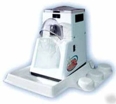 Ice shaver icee snow cone machine maker drip tray+ foot