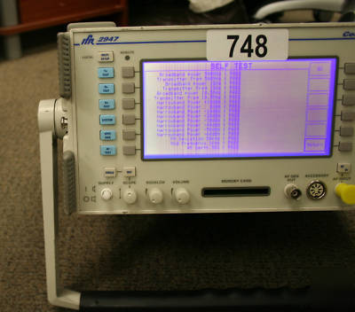 Ifr 2947 communications service monitor #748