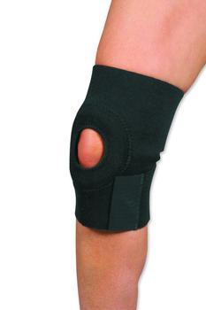 InvacareÂ®universal neoprene knee wrap with gel pad,24PC