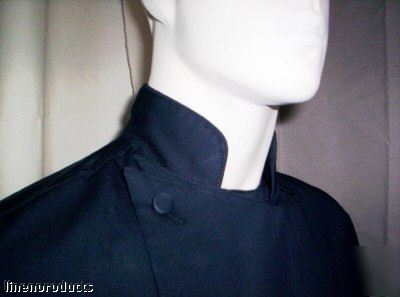 Lot 3 chef coat jacket navy &hat 2X 3X 4X beautiful ss