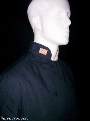Lot 3 chef coat jacket navy &hat 2X 3X 4X beautiful ss