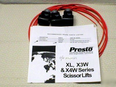 New 1 lot 3 presto lifts solenoid's for sissors lifts 