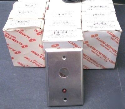 New alarm controls rp-7 remote plate red led 