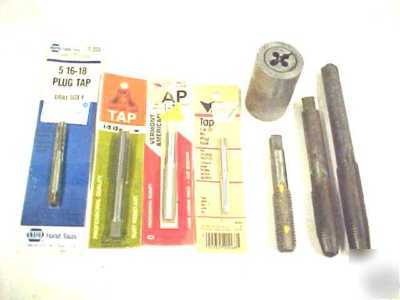 New lot of & used hand taps