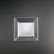 New yoshi squares durable plastic dessert plate -