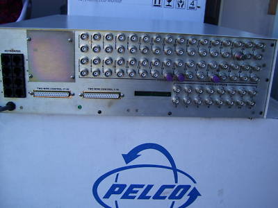 Pelco CM8502-1 coaxitron matrix 8500 series card cage
