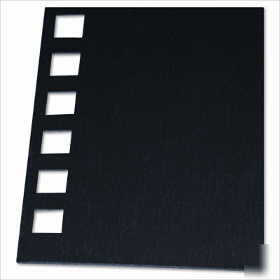 Proclick presentation covers, 8 .5X11, black, 25/pack