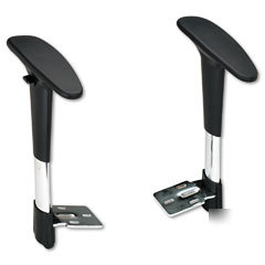 Safco adjustable arm set for metro extended height cha