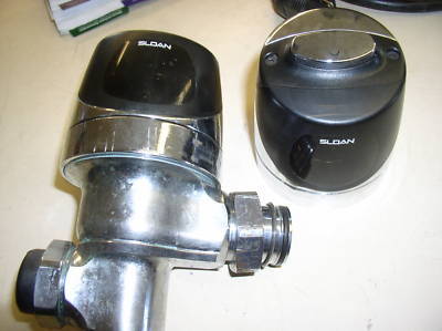 Sloan toilet flushometers sensor operated used