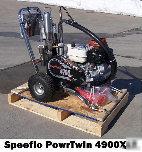 Speeflo powertwin 4900 xlt gas paint sprayer 4900XLT 
