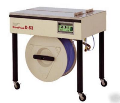 Strapack d-53 tabletop poly strapping machine semiauto
