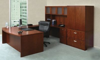Vqv office furniture mayline mira desks cabinets MEU1