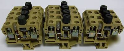 Weidmuller slot head terminal blocks 0199920000 saks 1