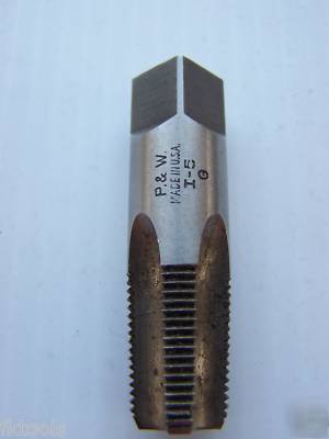 Npt threading taps set of 8 1 1/4