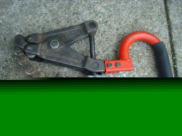 Ridgid 226 in-place soil pipe cutter great 