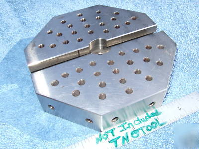 Tooling plate or fixture hex moore machinist toolmaker 