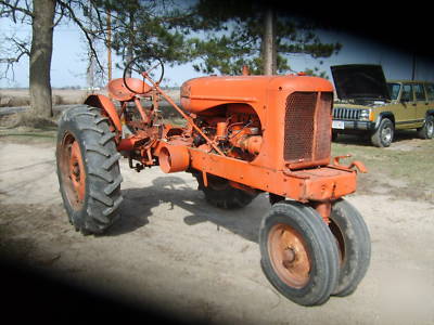 Allis chalmers wc great runner no 