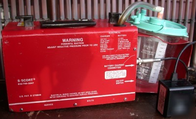 Armstrong medical 400141 s-scort 4 portable aspirator