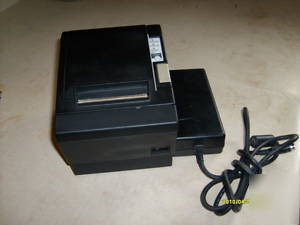 Black epson tm-T88III M129C pos receipt printer/power