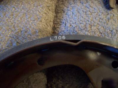 Catapillar brake shoes