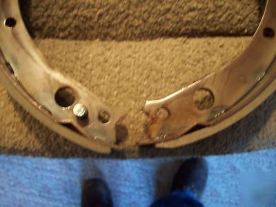 Catapillar brake shoes