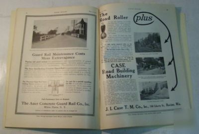Good roads 1916 construction magazine vol.49, no.19