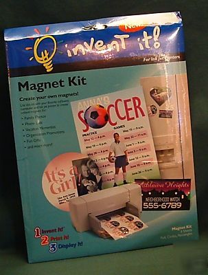 Invent it magnet kit. create your own.